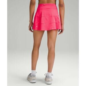 SZ 4 Lululemon Pace Rival Mid-Rise Skirt Lip Gloss